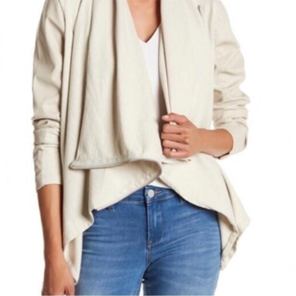 Blank NYC | Anthropologie Vegan leather moto jacket size medium